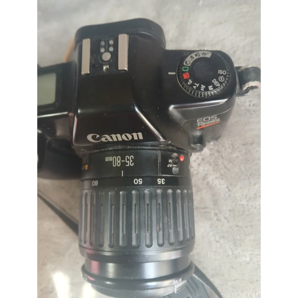 Canon EOS Rebel S‎ II 35mm SLR Film Camera w/ EF 35-80mm f/4-5.6 Zoom Lens Black
